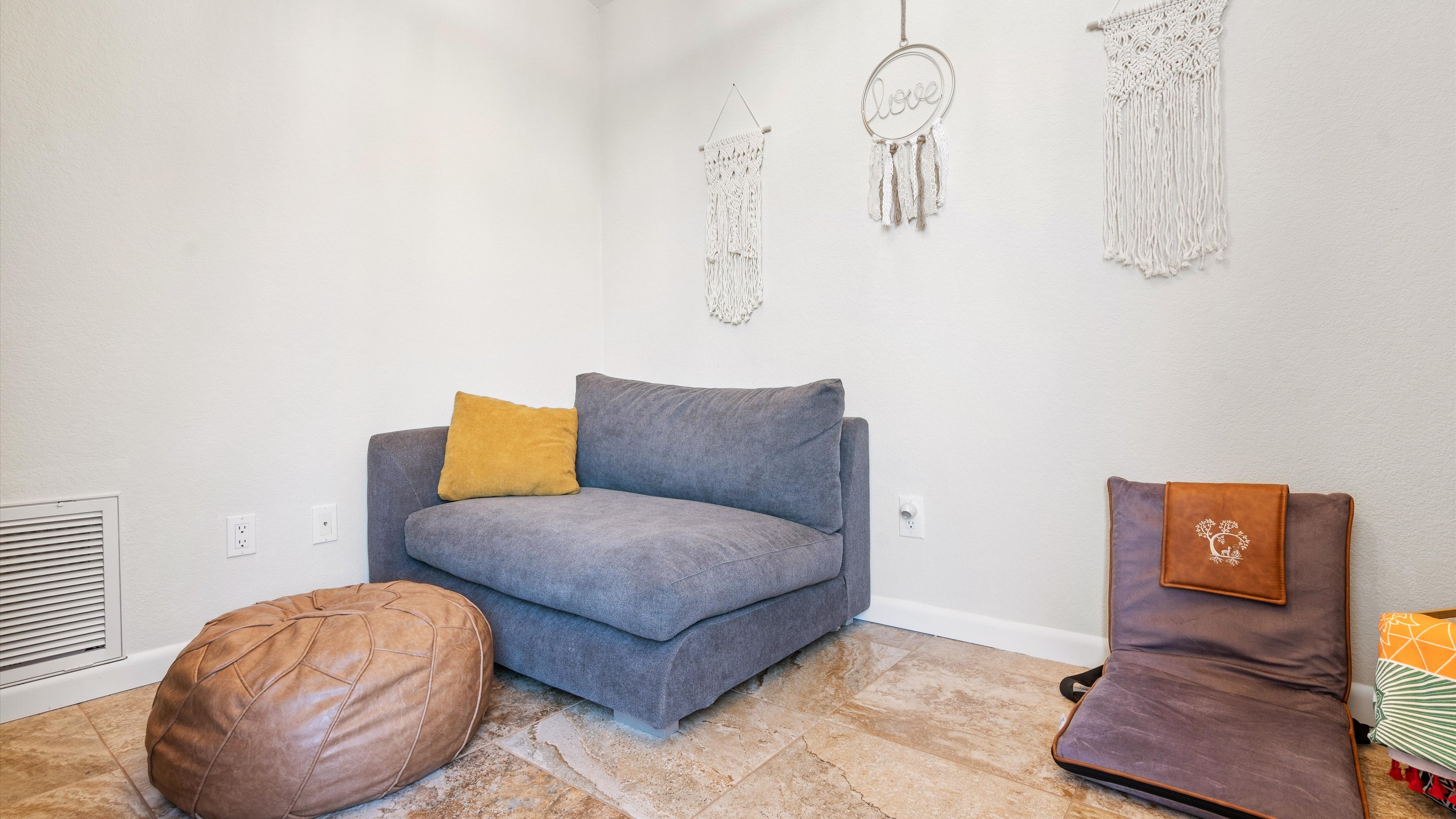 Game room with arcade machine